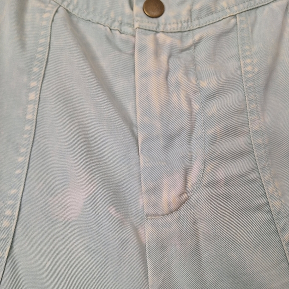 NEW Young Fabulous & Broke Small High Rise Tencel Pant Water Potassium Wash Mint - Picture 6 of 16